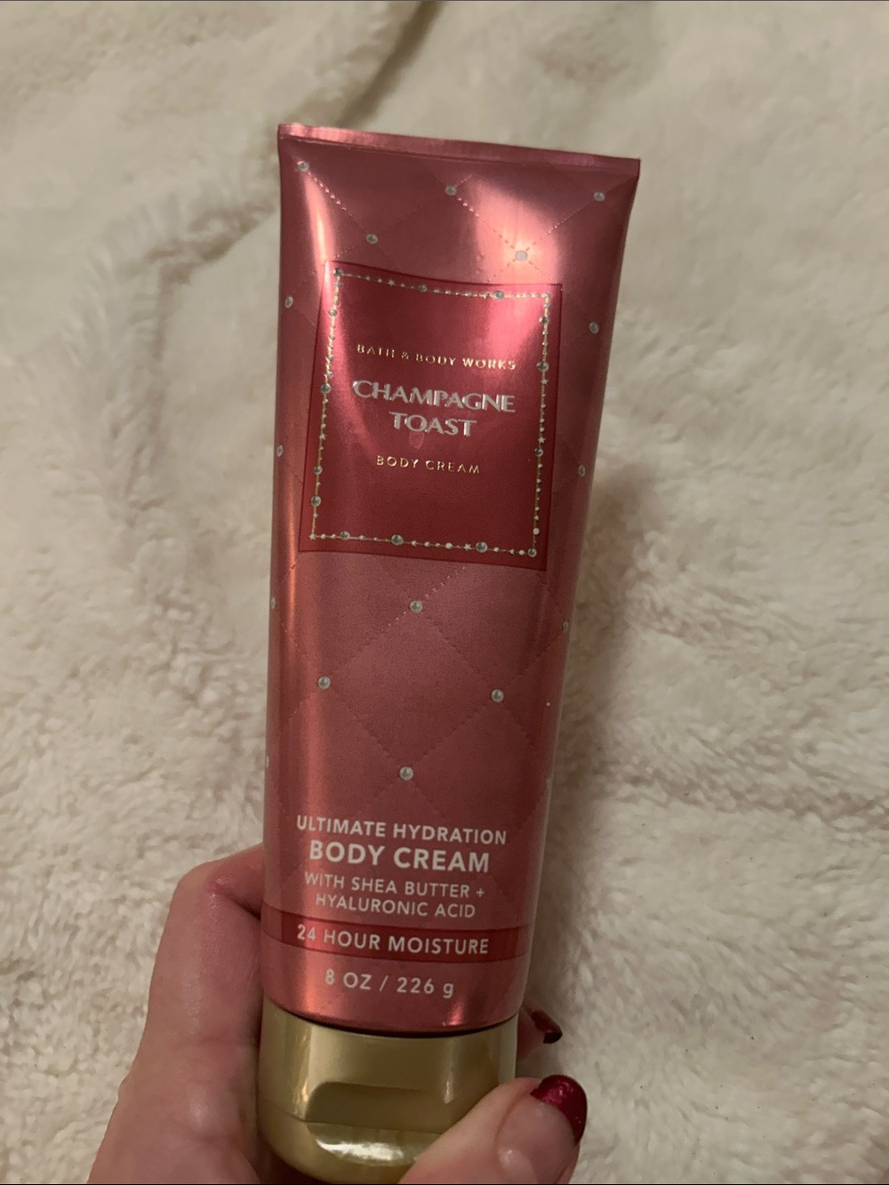 Bath & Body Works Champagne Toast Body Cream - Rose Metallic